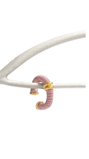 Lurex Pink Threaded Cuff