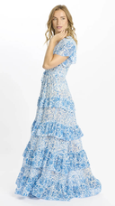 Celia Blue Maxi Dress