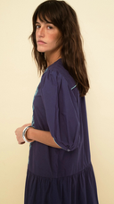 Mimi Navy Midi Dress