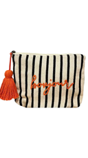 Bonjour Paris Tassel Pouch