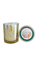 Ocean Mist Mercury Glass Jar Organic Candle