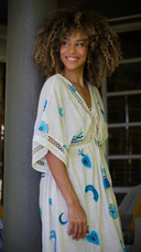Azure Cover Up Maxi Dress
