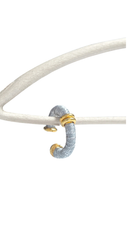 Lurex Silver Threaded Cuff