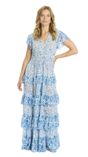 Celia Blue Maxi Dress