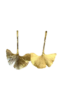 Palm Leaves Statement Earrings