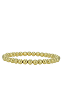 5 mm Gold Filled Beaded Stretch Bracelet