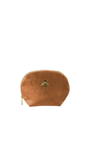 Copper Queen Bee Brooch Velvet Pouch