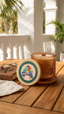Love Organic Glass Jar Candle