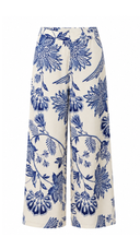 Copacabana Blue Cotton Pants