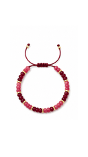 Pink Semi-Precious Stone Bracelet