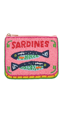 Sardine Beaded Coin Purse
