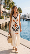 D'Estate Italian Maxi Dress