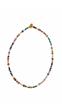 Carmel Semi-Precious Stone Beaded Necklace