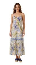 Rio Tropical Flowy Maxi Dress