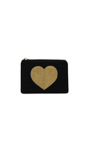 Gold Heart Coin Purse