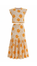 Leonesa Embroidered Cotton Set