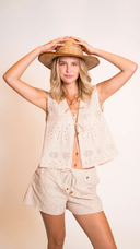 Palmina Vest Top
