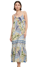 Rio Tropical Flowy Maxi Dress