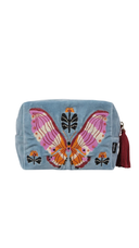 Monarch Butterfly Velvet Pouch