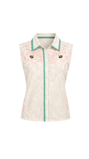 Sling Flower Poplin Vest Top