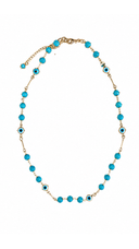 Turquoise Lucky Eye Necklace