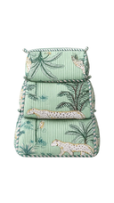 Jungle Cotton Traveler Tote and Pouch Set