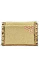 Buzzed Beaded Queen Bee Crossbody Clutch