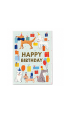 Doggy Lover Happy Birthday Card