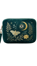 Intuitive Butterfly Velvet Everyday Pouch