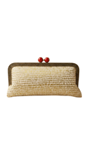 Gold Crossbody Chain Small Clutch