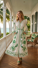 Dana Green Maxi Dress
