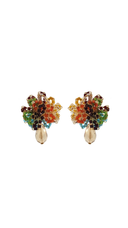 Garota Drizzle Multicolor Beaded Studs