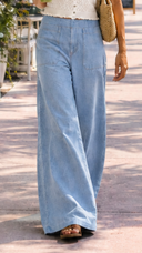 Jeanie Wide Leg Denim Jeans