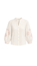 Sonmer Madelyn Ecru Blouse