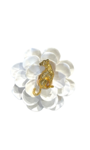 Leopard Gold Pin