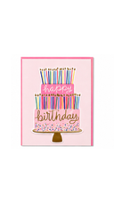 Happy Birthday Cake Card