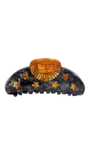 Gold Sun Hair Claw Clip
