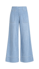 Jeanie Wide Leg Denim Jeans