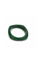 Green Bangle Bracelet
