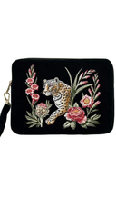 Strong Jaguar Velvet Everyday Pouch