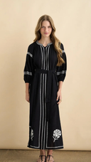 Sonmer Emily Black Maxi Dress