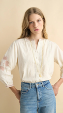 Sonmer Madelyn Ecru Blouse