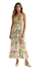 Big Island Green Maxi Dress