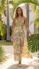 Big Island Green Maxi Dress