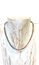Multi Tourmaline Stone Necklace
