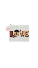 Western Love Beaded Coin Purse