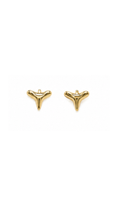 Shark Tooth Stud Earrings