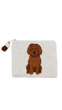 Golden Doodle Coin Purse