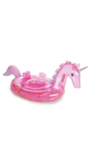 Clear Pink Glitter Unicorn Funbaby Pool Float