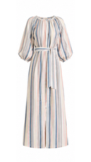 Sonmer Serena Blue Midi Dress